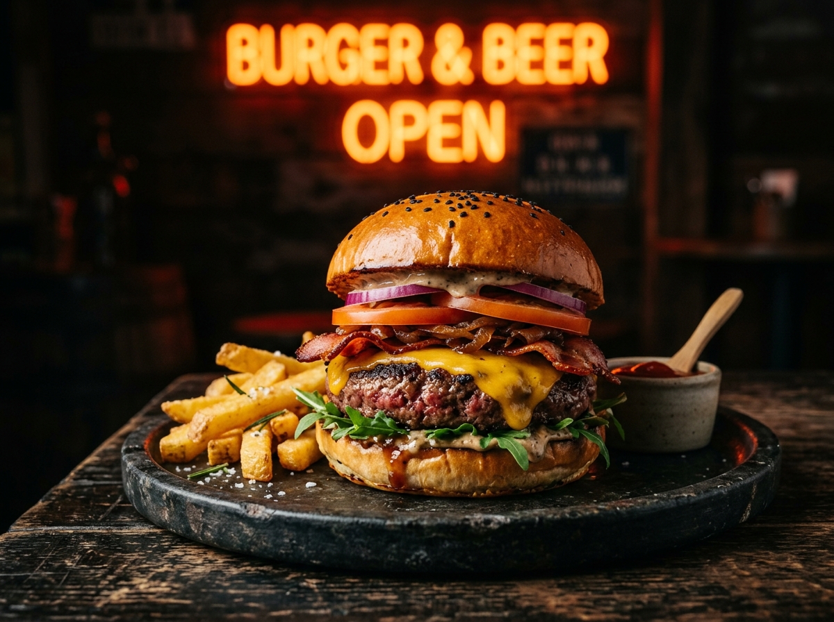 Burger House Promotion Showcase